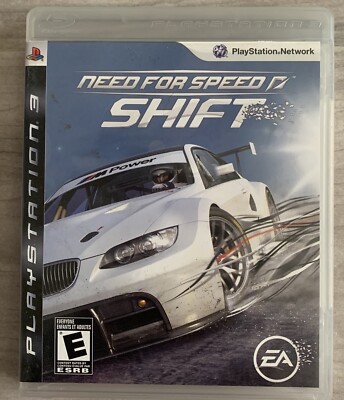 Need for Speed: Shift (Sony PlayStation 3, 2009) PS3 with Manual