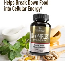 Windmill Natural Vitamins B Complex Boost Ene...