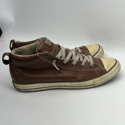 Converse Chuck Taylor All Star Street Mid Brown Leather Men\'s 11.5 151052C CONVERSE CHUCK TAYLOR MALDEN STREET BOOTS LEATHER - MENS  main image 3