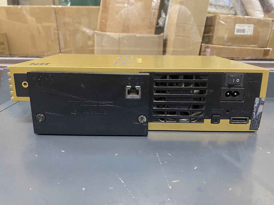 PS2 Hyakushiki Gold Mobile Suit Z Gundam SCPH-55000 GU Console And Game - Image 3 of 4