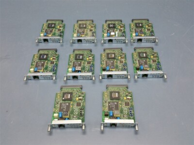 10 Used Cisco WIC 1ADSL WAN Interface Cards