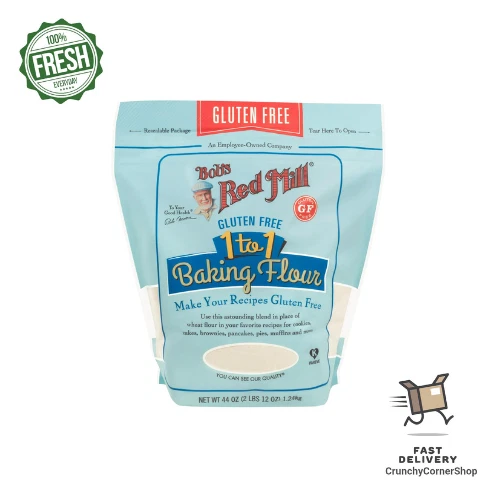 Bob s Red Mill Gluten Free 1 to 1 Baking Flour 44 oz eBay