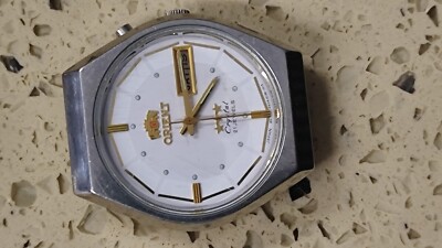 Vintage Orient 46943 Movement Work & Stop with case & Dial Used | eBay Vintage Orient 46943 Movement Work & Stop with case & Dial Used | eBay
