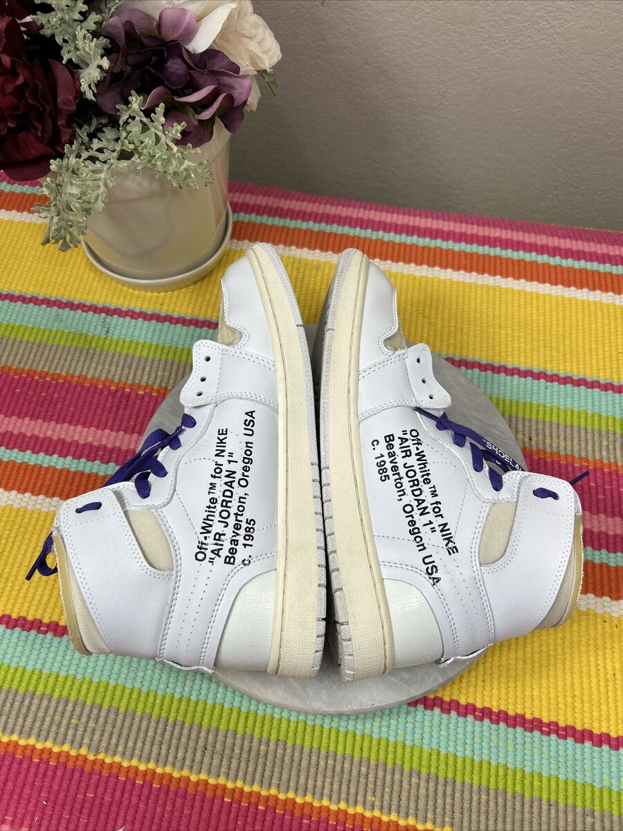 Nike Air Jordan 1 Retro High OG x OFF-WHITE White AQ0818 100 Nike Air Jordan 1 Retro High OG x OFF-WHITE White AQ0818 100