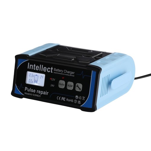 Batterieladegerät Kipper Anhänger Ladegerät mit 3 pol. Ladestecker 12/24V 6A - Bild 9 von 15