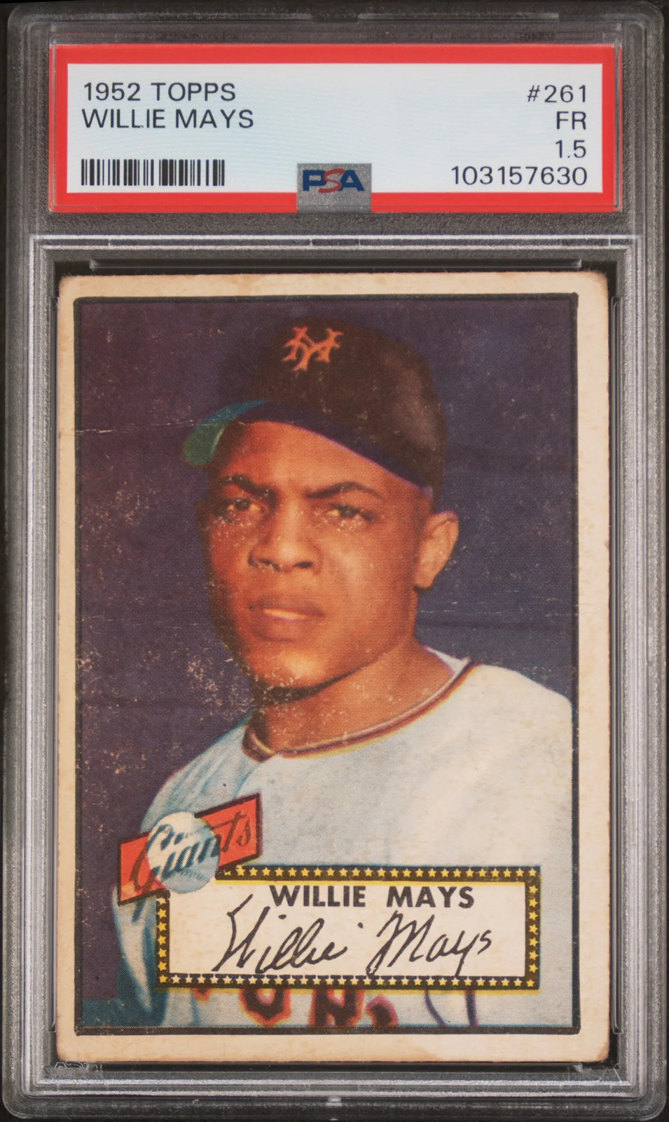 1952 Topps Willie Mays #261 PSA 1.5