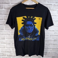 Black T-shirt Kodak Black Sniper Gang Logo Rap Hip-hop Music Vultures Cry Size S Black T-shirt Kodak Black Sniper Gang Logo Rap Hip-hop Music Vultures Cry Size S