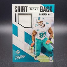 2017 Panini Prestige - (Shirt Off My Back) Cameron Wake Patch No.27