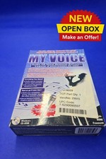 My Voice Karaoke Vocal Removal Software CD-ROM w/ Mic Windows PC New Open Box