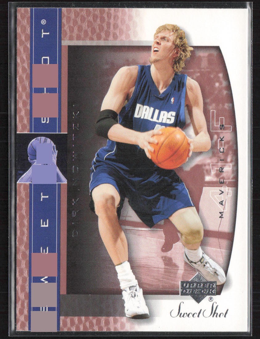 2003-04 Upper Deck Sweet Shot #13 Dirk Nowitzki Dallas Mavericks