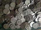 Single Washington Silver Quarters 1932 - 1964.