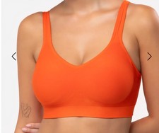NEW Underoutfit Comfort Shaping Bra w/ adjustable straps. Pumpkin 459-size XL.