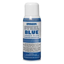 DYKEM 80000 Layout Fluid,Blue,12 oz.,Aerosol Can 2C928