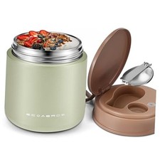 15.2oz Kids Thermo Food Jar   Leakproof Wide Mouth Insulated Food Green