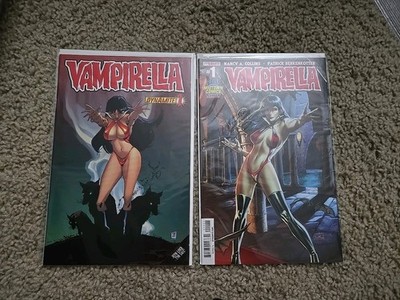 VAMPIRELLA #1 Lot. 2010 TIM SALE #1 VAR & 2012 NEI RUFINO #1 RARE MIDTOWN VAR NM