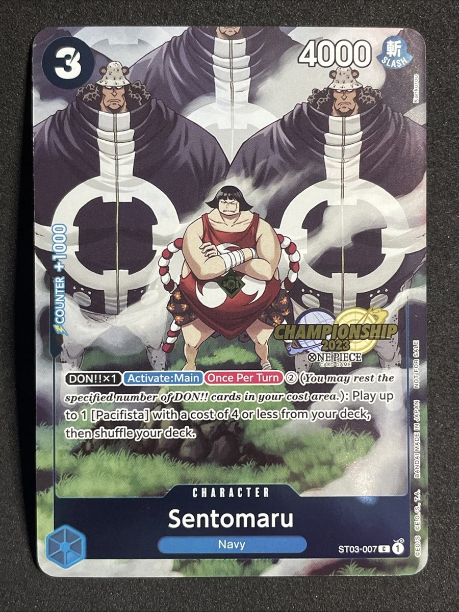Sentomaru [Winner] ST03-007 One Piece Promotion Cards for sale | eBay