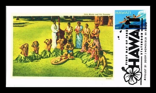 US COVER PANDA CACHET FIRST DAY OF ISSUE HAWAII STATEHOOD PICTORIAL CANCEL