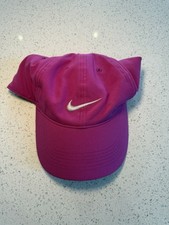 Nike Dri Fit Club Cap Hat FZ7096 531 Hot Fuchsia Adjustable Adult Size M/L