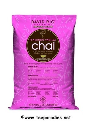 (31,78  /kg) GASTRO: David Rio Chai Flamingo Vanilla im  Nachfüllbeutel  1350   