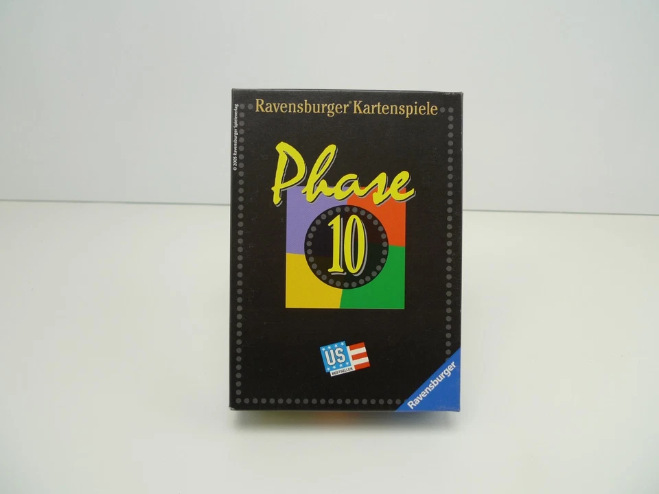 Ravensburger Phase 10 Kartenspiel 2005 vollständig sehr guter Zustand - Bild 1 von 4