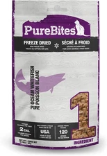 PureBites Natural Ocean Whitefish Freeze Dried Treats For Cats 0.7-Ounce