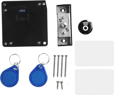 Smart Lock, Smart Houten Deurslot, Keyless Invisible Lock IC Card, NFC Charging