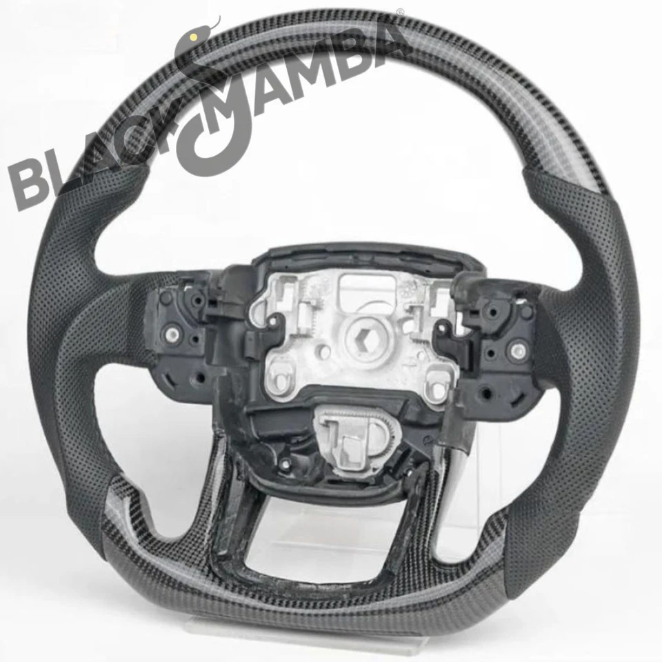 For Land Rover Range Rover Sport SVR Heated Carbon Fiber Steering Wheel - Imagem 4 de 4