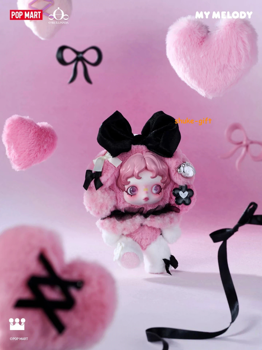 Skullpanda x My Melody & Kuromi Series Figure Toy Gift Authentic
