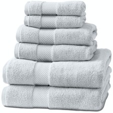 Viscose from Bamboo Bath Towels, Set of 6  Super Absorbent, Quick Dry, Extra...