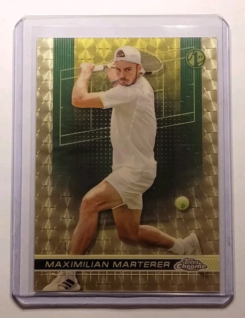 2024 Topps Chrome Tennis Maximilian Marterer 1st Superfractor 1/1 No.45
