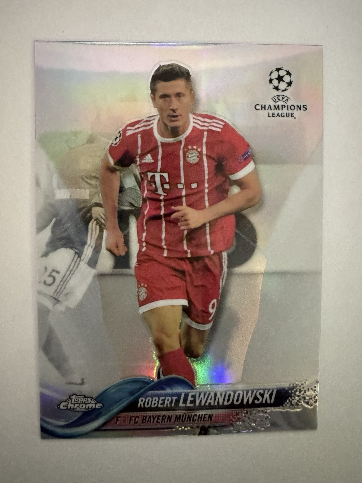 2017-18 Topps Chrome UEFA Champions League - Robert Lewandowski #78 Refractor