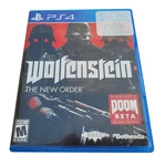 Wolfenstein The New Order Sony Playstation 4 PS4 Video Game 2014 Disc and Case