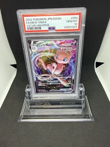 2022 Pokemon JPN SWSH FA Mew VMAX VSTAR Universe #054 PSA 10