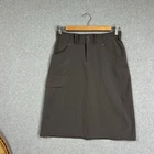 Kathmandu Skirt Size 6 Grey Pencil Travel Outdoor
