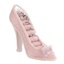   Model Dress High Heeled Shoes Earring Necklace Ring Jewelry Holder Stand