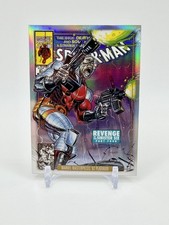 2024 Marvel Masterpieces 92 Platinum #28-V Deathlok Variant Covers Rainbow