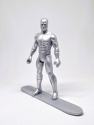 Retro MARVEL LEGENDS Silver Surfer Le Surfeur d'Argent HASBRO Kenner AVENGERS