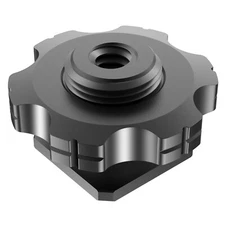 Aluminum Camera 1/4" Female Thread to Hot Shoe Mount Adapter for Magic Arm etc