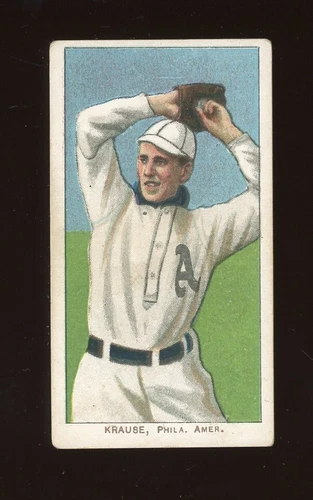 1909 T206 Baseball #264 Harry Krause (Pitching) VG/EX *f1