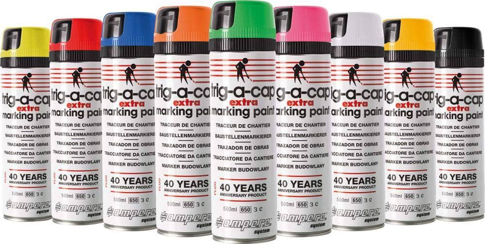 SPRAY TRAFFIC ARANCIO FLUO AMPERE 500ml