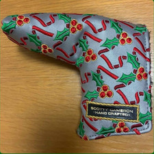 Scotty Cameron Holly Jolly Scotty Dog 2016 Putter Head Cover Limited production