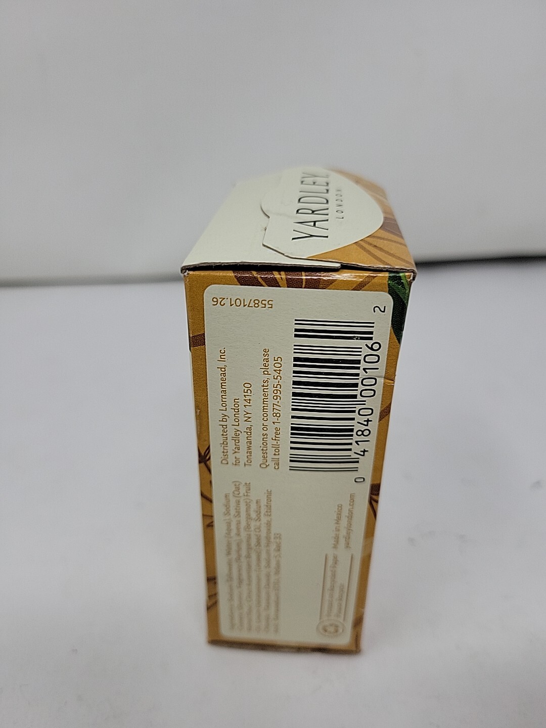 YARDLEY LONDON SOAPS 4.25oz OATMEAL &ALMOND Nourishing Bath Bar Skin & gently