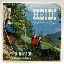 View-Master B425, Heidi by Johanna Spyri, Children's 3 Reel Set