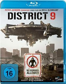 District 9 [Blu-ray] von Neill Blomkamp | DVD | Zustand sehr gut