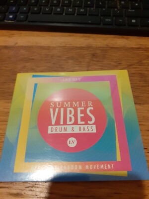LIQUID V SUMMER VIBES DRUM AND BASS RARE NEW SEALED FASTPOST RANDOM MOVEMENT