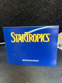 Startropics Nintendo NES