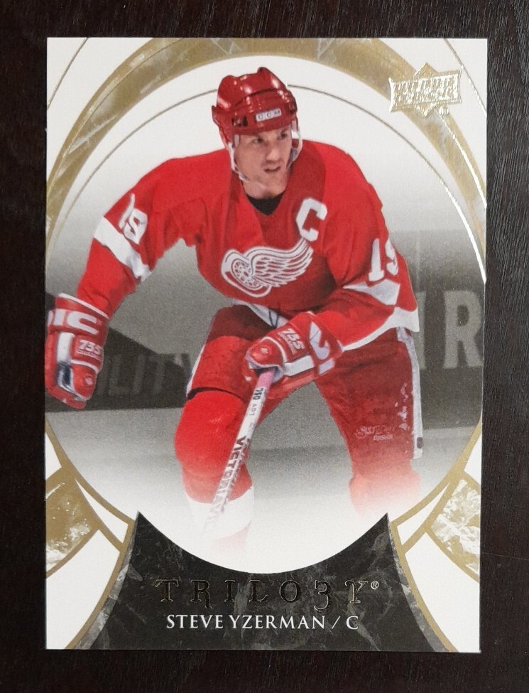 2015 - 2015 Upper Deck Trilogy Steve Yzerman Red Wings #91 Hockey
