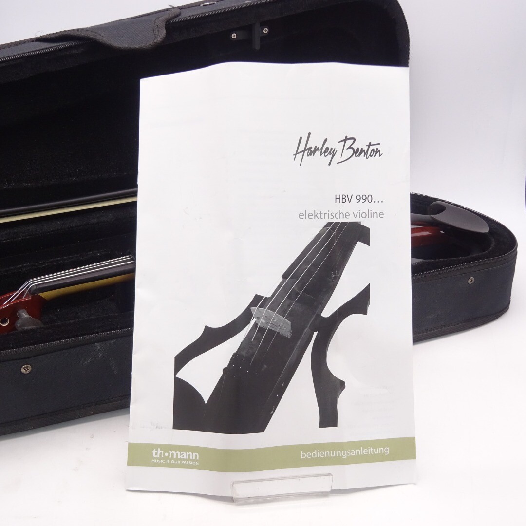 Thomann Harley Benton HBV 990BK Electric Violin 4/4 eBay
