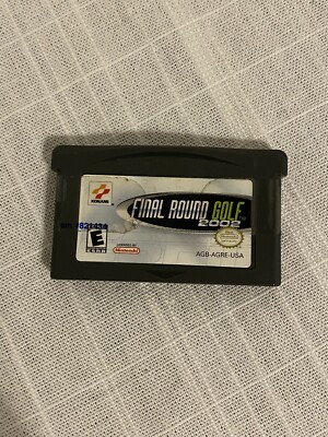 ESPN Final Round Golf 2002 Nintendo Game Boy Advance, 2002