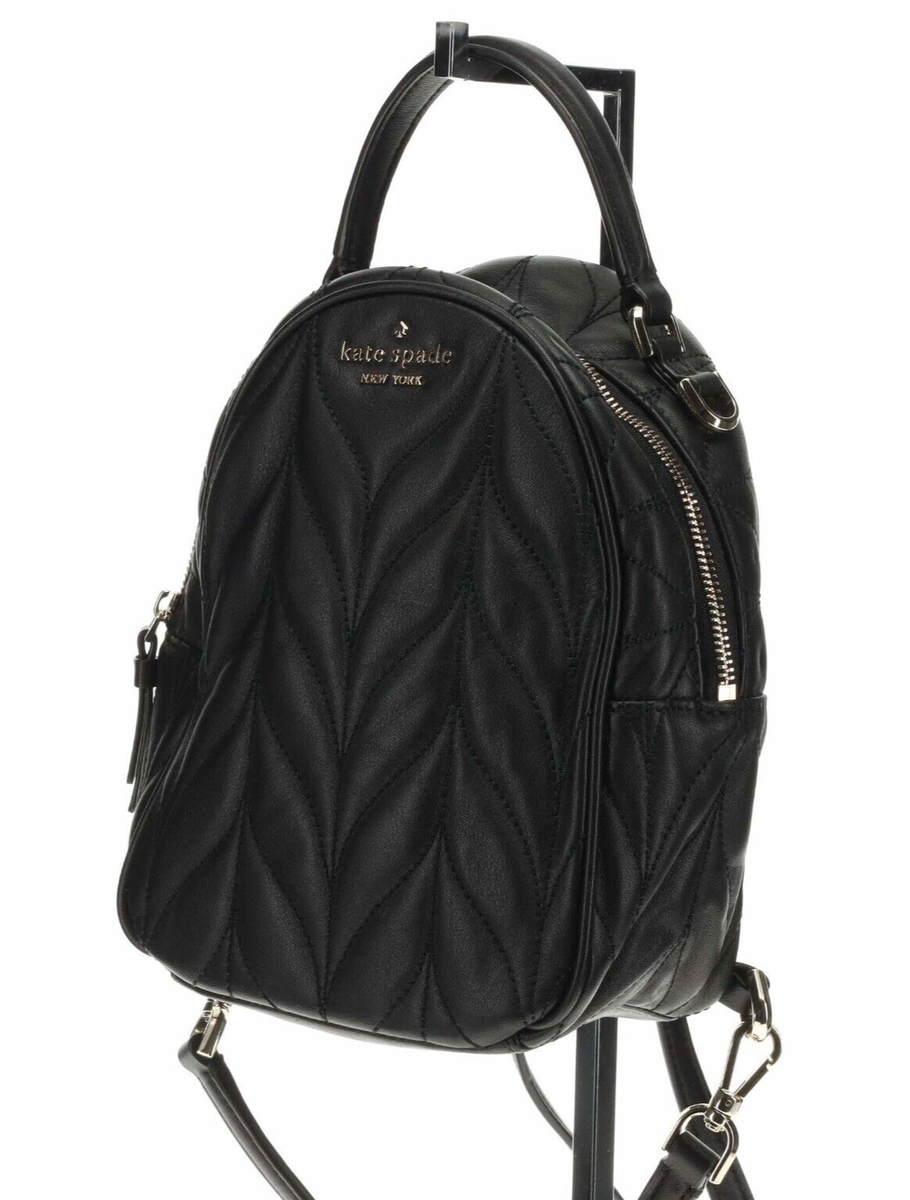 kate spade briar lane quilted mini convertible backpack New York Bag in Cherry Wood, Cherry wood Fashion Nwt Kate Spade Briar Lane Quilted Crushed Velvet Mini Convertible Backpack In Nightcap Converts To Backpack Kate Spade Briar Lane Quilted